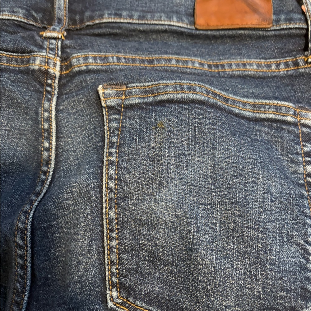 Jcrew 250 stretch straight leg dark denim jeans - Picture 7 of 8